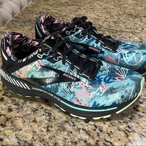 Brooks Women's Adrenaline GTS Vibrant Athletic Shoes - Limited Edition Grafitti